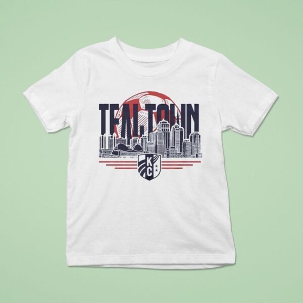 Kc Current Teal Town T Shirt