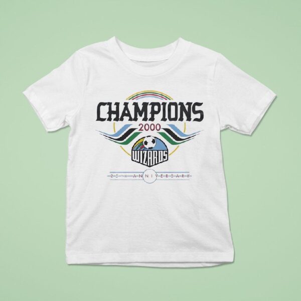 Kc Wizards Th Anniversary Champions T Shirt