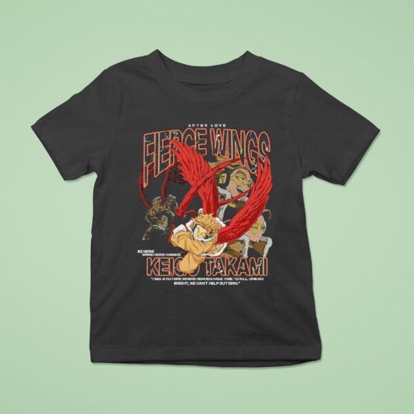 Keigo Takami Fierce Wings T Shirt