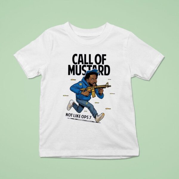 Kendrick Lamar Call Of Mustard Not Like Ops T Shirt