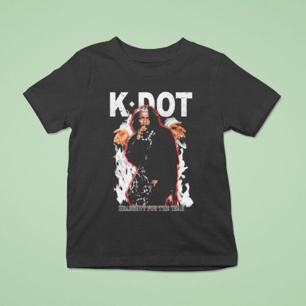 Kendrick Lamar K Dot Headshot For The Year T Shirt