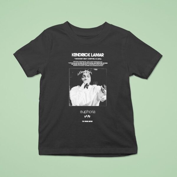 Kendrick Lamar The Boogey Man Compton Ca Usa Euphoria T Shirt