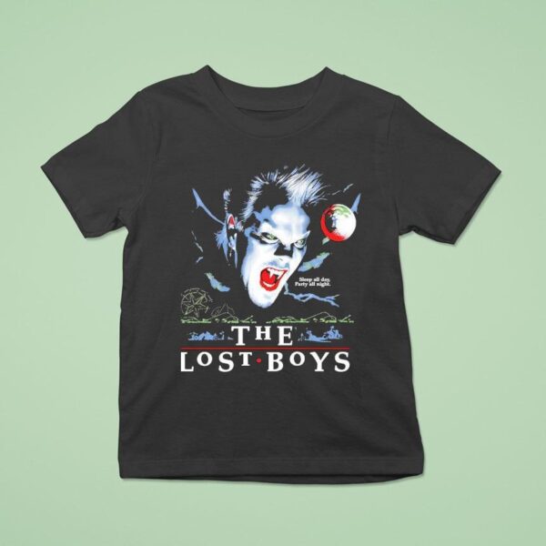 Kiefer Sutherland Sleep All Day Party All Night The Lost Boys T Shirt