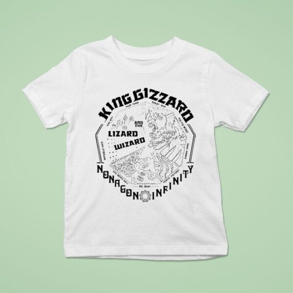 King Gizzard And The Lizard Wizard Nonagon Infinity Mono T Shirt