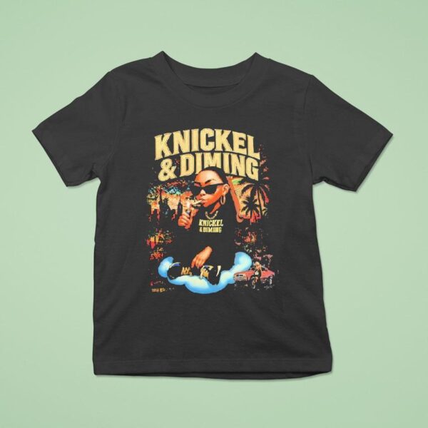 Knickel And Diming Smoking Retro T Shirt