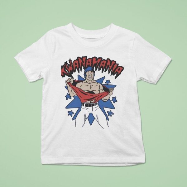 Kwanamania Steven Kwan Cleveland Guardians As Hulk Hogan T Shirt