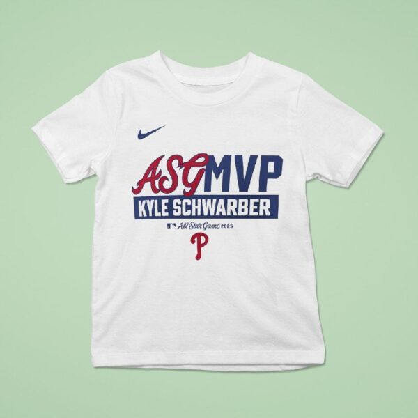 Kyle Schwarber Mlb All Star Game Mvp Philadelphia Phillies T Shirt