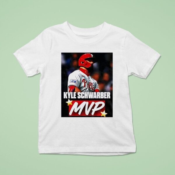 Kyle Schwarber Philadelphia Phillies Mvp Photo T Shirt