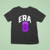 Lamar Jackson Wearing Era Logo T Shirt