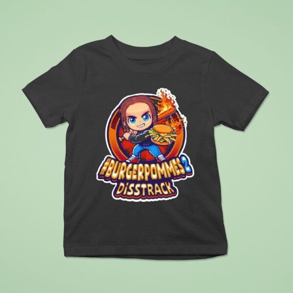 Leontin Burgerpommes Disstrack T Shirt