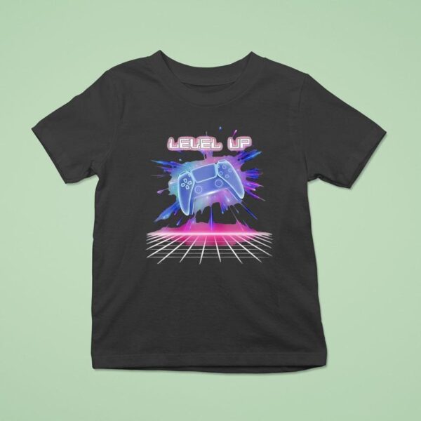 Level Up Video Game T Shirt