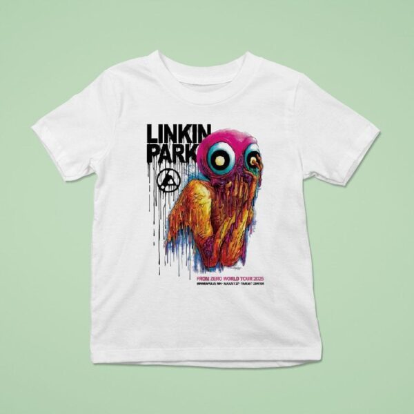 Linkin Park From Zero World Tour Minneapolis August Th Albert Alex Pardee At Target Center T Shirt