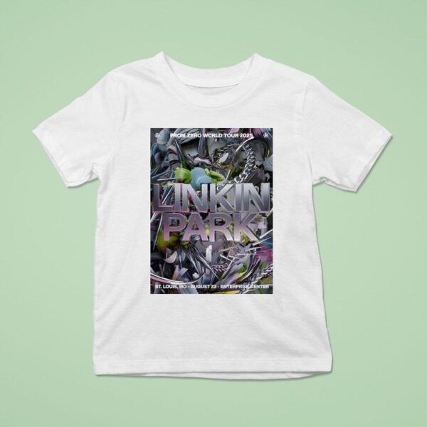 Linkin Park From Zero World Tour On August At St Louis Mo Enterprise Center T Shirt