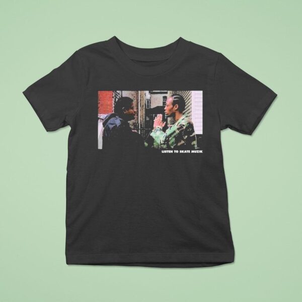 Listen To Skate Muzik Ghost Dog Peace T Shirt