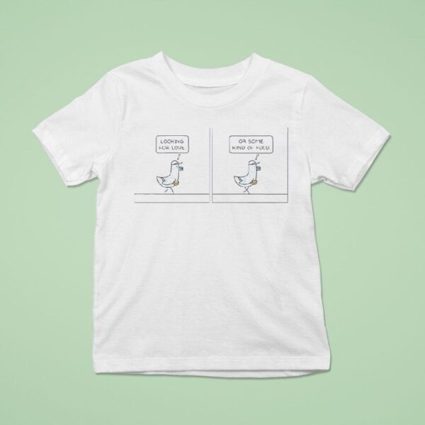 Looking For Love Or Some Kind Of Food Cartoon T Shirt