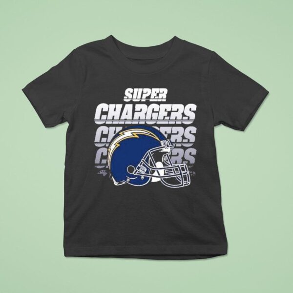 Los Angeles Chargers The Wild Super Chargers Scoop T Shirt