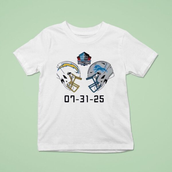 Los Angeles Chargers Vs Detroit Lions T Shirt