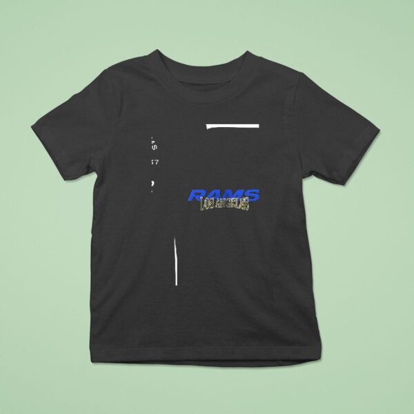 Los Angeles Rams Royal And Sol Booster Club Helme T Shirt