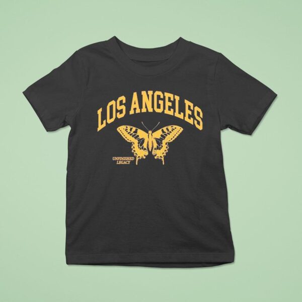 Los Angeles Unfinished Legacy Butterfly T Shirt