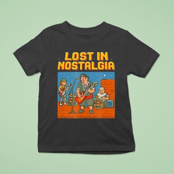 Lost In Nostalgia Bit Band T Shirt