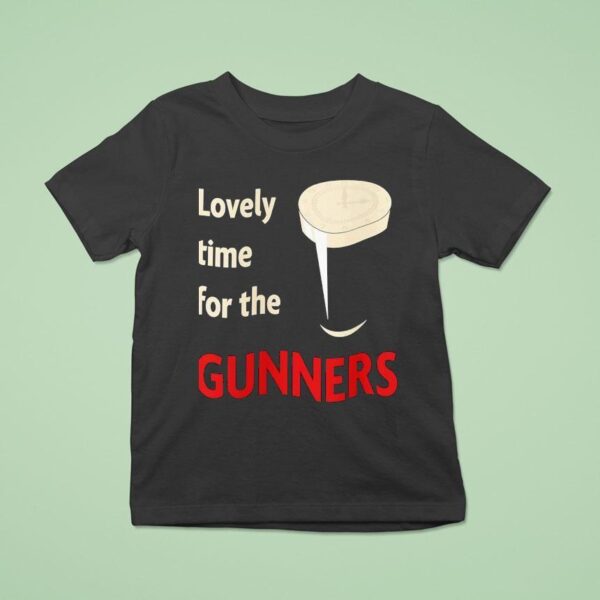 Lovely Time For The Gunners T Shirt