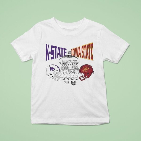 Lsu Iowa State Cyclones Vs Ksu Kansas State Wildcats Rival T Shirt