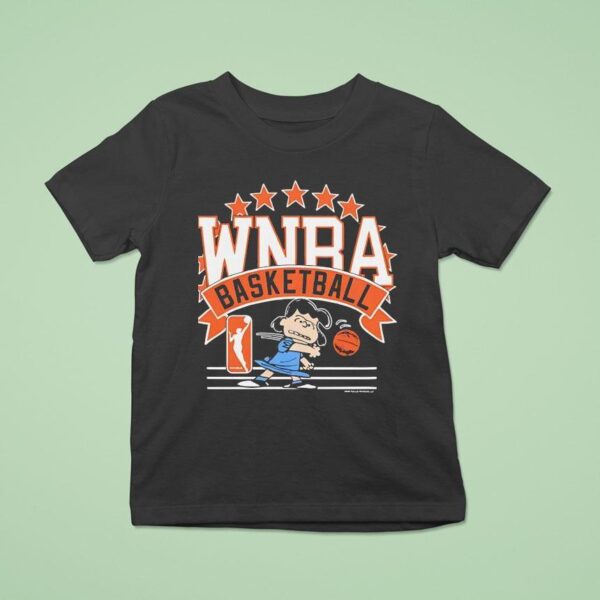 Lucy Van Pelt Wnba Basketball T Shirt