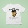 Mac Miller Most Dope Pittsburgh S Own Pittsburgh Pirates Head T Shirt