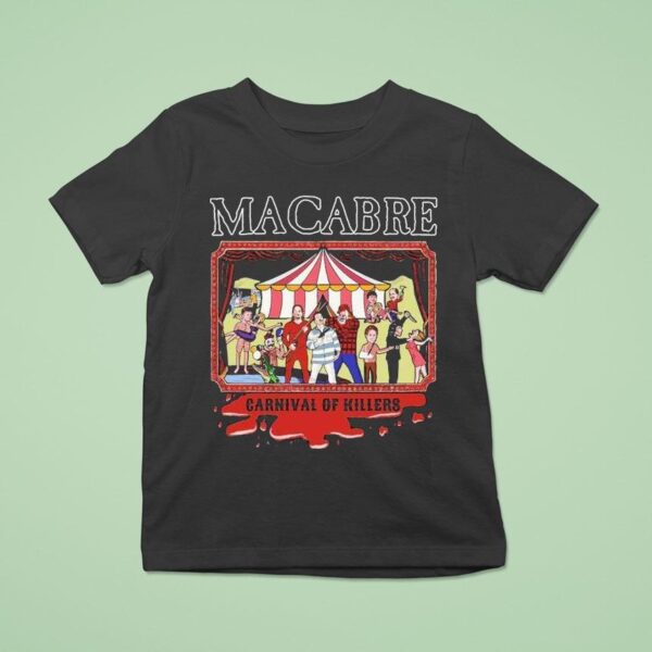 Macabre Full Color Carnival T Shirt