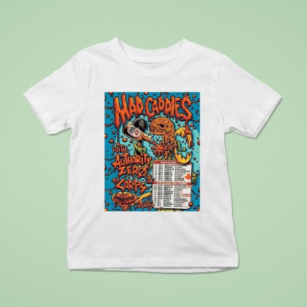 Mad Caddies Canada Tour T Shirt