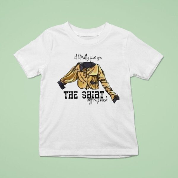 Malcolm Jamal Warner Gordon Gartrell I D Literally Give You The Off My Back T Shirt