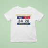 Mansfield Never Gives Up Scoreboard T Shirt