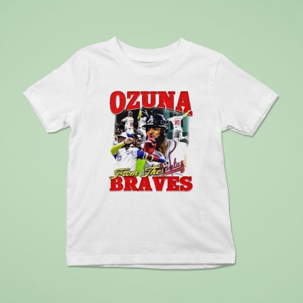 Marcell Ozuna From The Atlanta Braves T Shirt