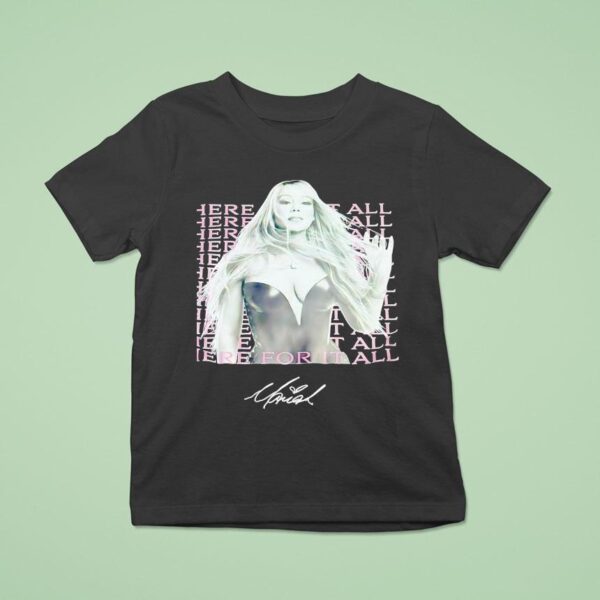 Mariah Carey Here For It All Signature T Shirt