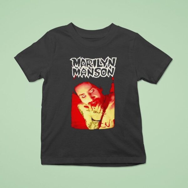 Marilyn Manson Horror Vintage T Shirt