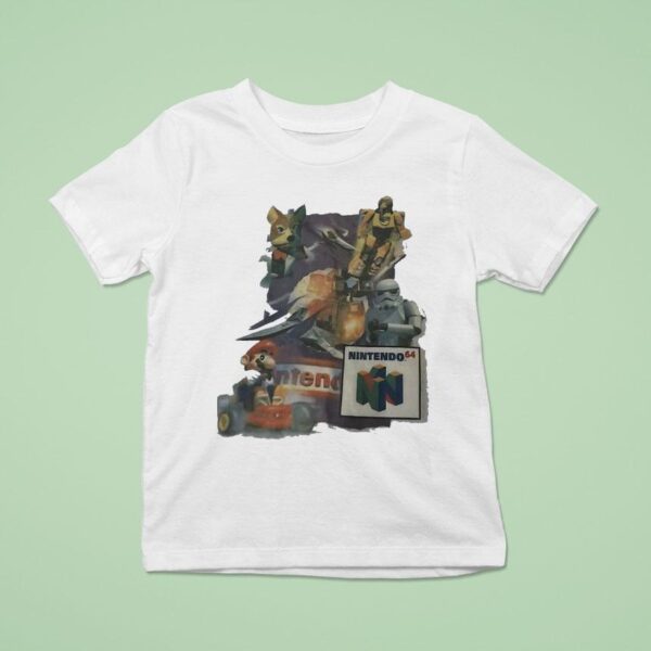 Mario Star Fox Stormtrooper Nintendo T Shirt
