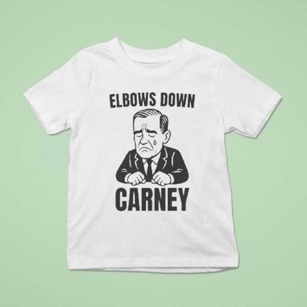 Mark Carney Elbows Down T Shirt