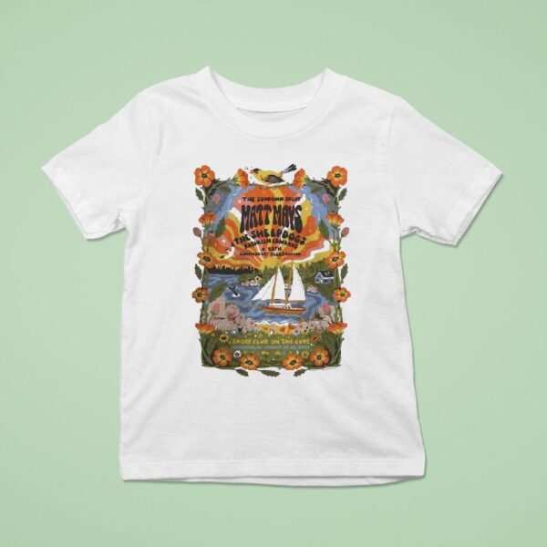 Matt Mays A Th Anniversary Celebration In Hubbards Nova Scotia Canada At Shore Club On The Cove On August T Shirt