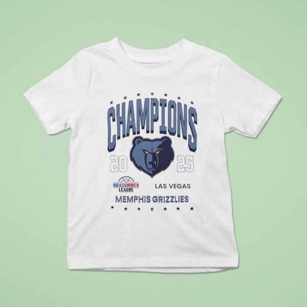 Memphis Grizzlies Nba Summer League Champions T Shirt