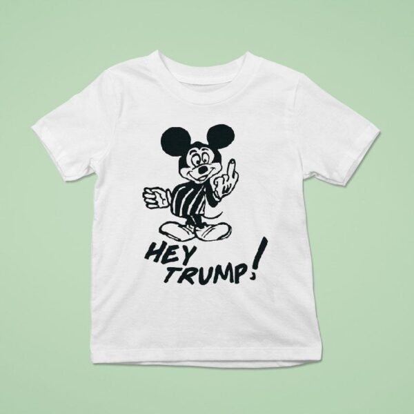 Mickey Mouse Hey Trump Fuck T Shirt