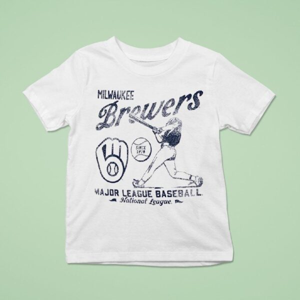 Milwaukee Brewers Major League Baseball National League Since T Shirt