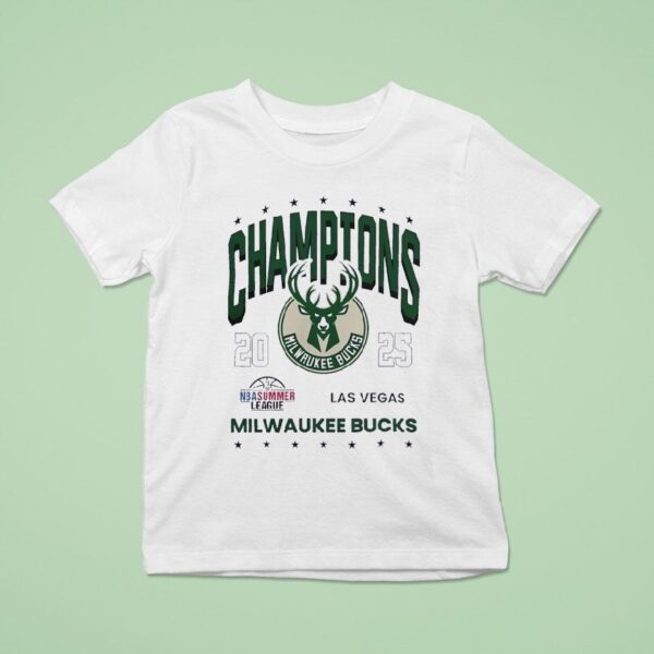 Milwaukee Bucks Nba Las Vegas Summer League Champions T Shirt