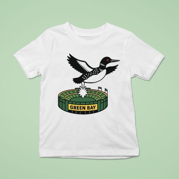 Minnesota Loon Pooping On Green Bay T Shirt
