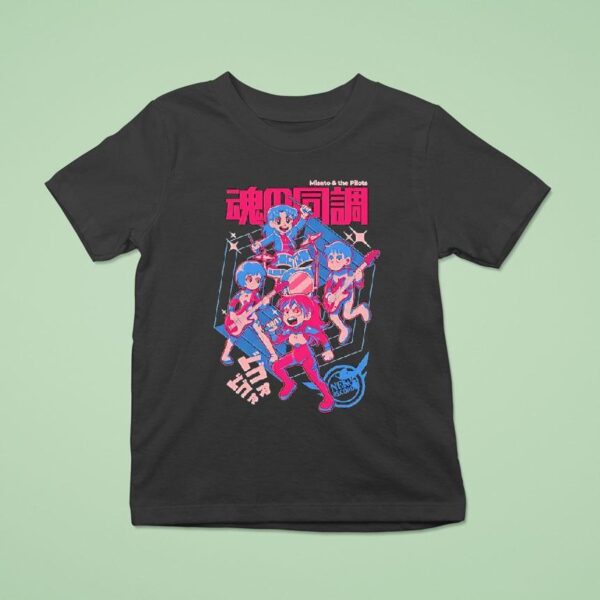 Misato And The Pilots Neon Genesis Evangelion T Shirt