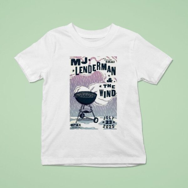 Mj Lenderman July Durham Performing Arts Center Durham Nc Bbq T Shirt