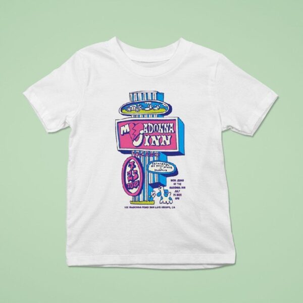 Mom Jeans July San Luis Obispo Ca Madonna Inn T Shirt