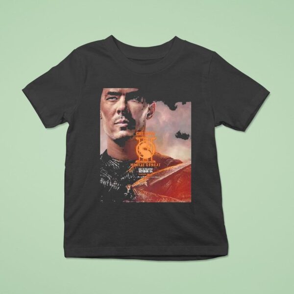 Mortal Kombat Only In Theaters October Lewis Tan As Cole Young Character T Shirt