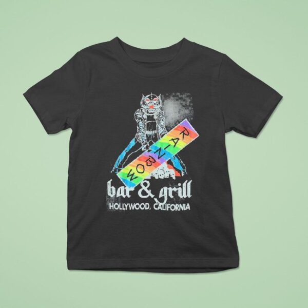 Motorhead Rainbow Bar Grill Bar And Grill Hollywood California T Shirt