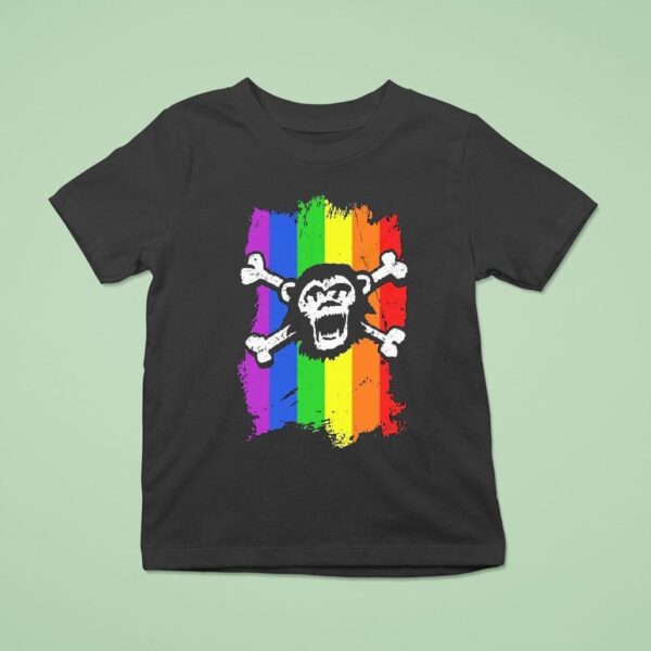 Mr Hurley Die Pulveraffen Pride Logo T Shirt