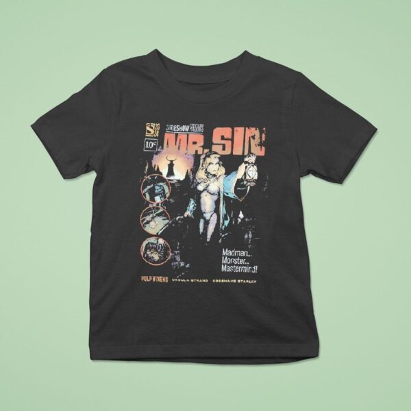 Mr Sin And Pulp Vixens Sideshow Present Vintage T Shirt